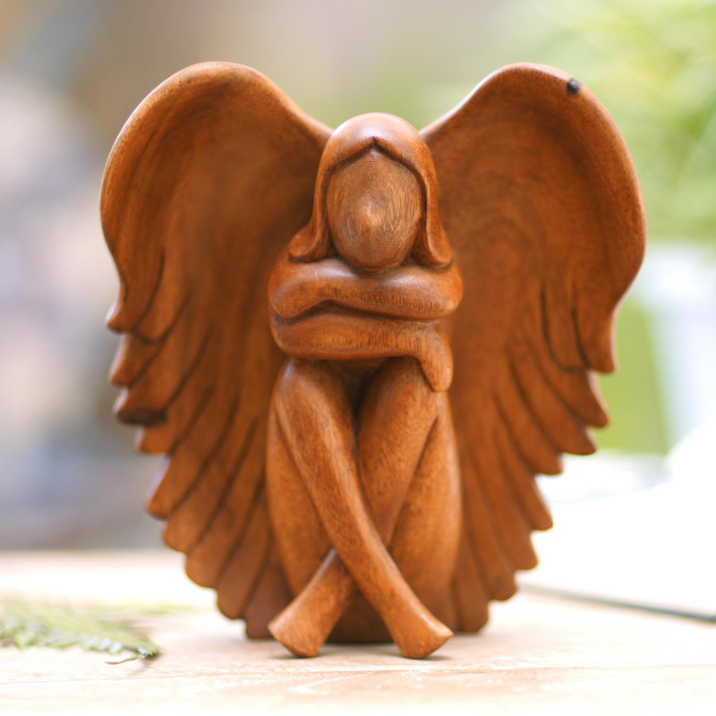 Sculpture en bois Trinx