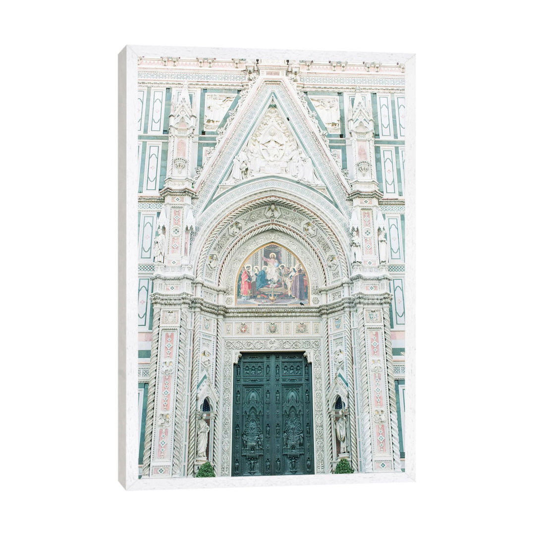 Duomo Cathedral Details, Florence, Italy - Print on Canvas