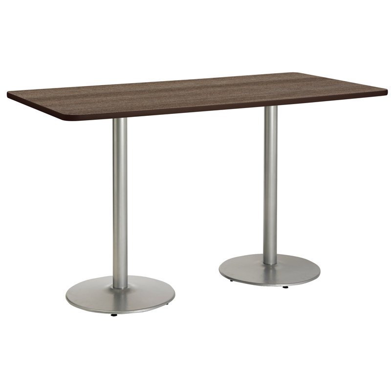 Table de vestibule Mode, Teck studio, H 42 po x L 84 po x l 36 po, Argent