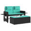 Banc de patio inclinable avec coussins vidaXL-99049278