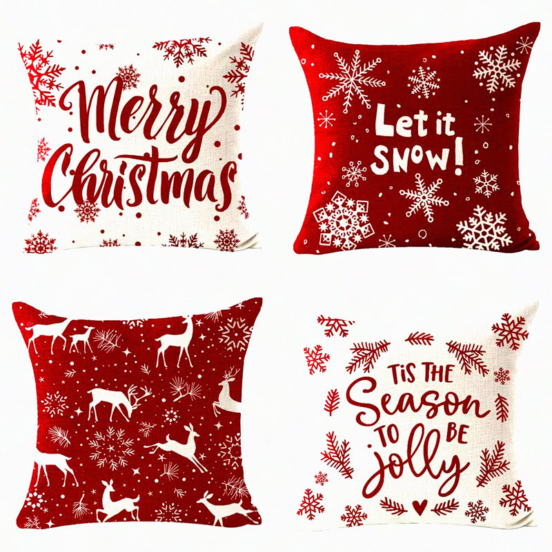 Snowflake Blessing Winter Pillowcase Set