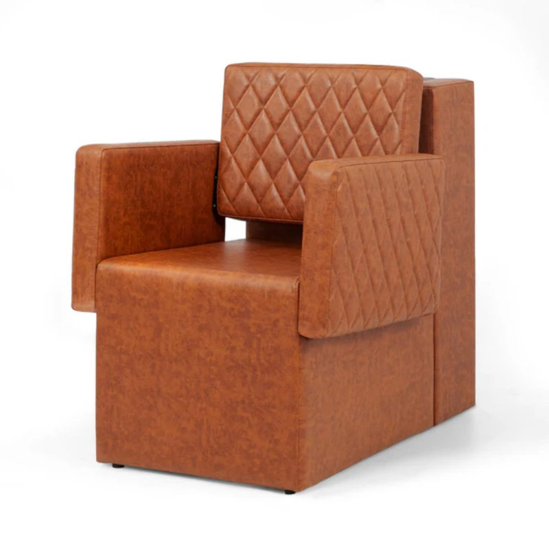 Professional Salon Hair Drying Chair, Brown