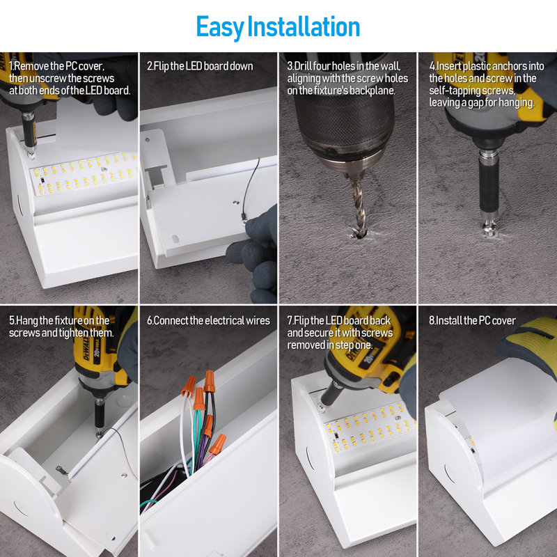 4ft 3cct Led Emergency Linear Stairwell Light