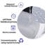 Ensemble de 4 rideaux de douche pour salle de bain Halloween (ensemble de 4)-994385090