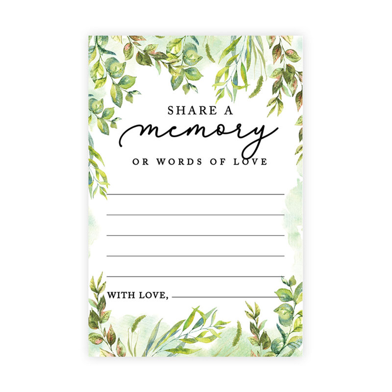 Paper Memory Card