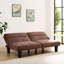 Twin 66.75'' Upholstered Convertible Sofa-1668049284