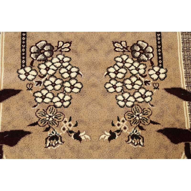 Tapis brun Boren