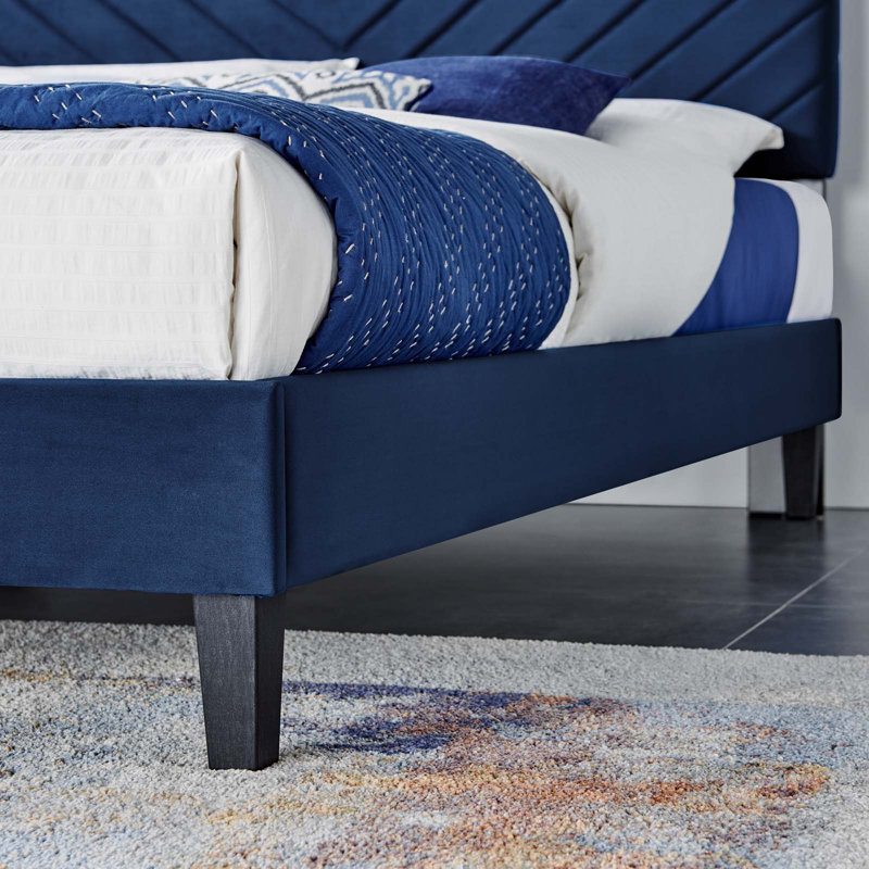 Plateforme Modway Roxanne, Bleu marine, Double