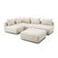 Canapé modulaire 4 pièces Tov Furniture Hangover-518042858