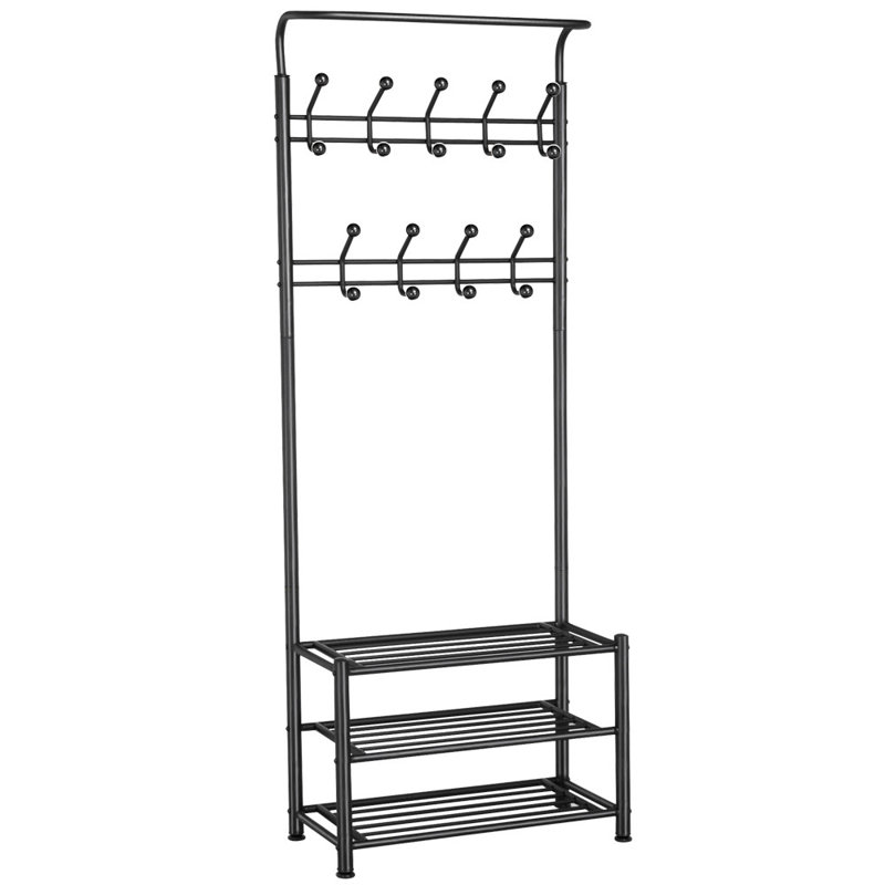 68.5cm Hall Tree, Black