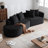 Chumenti Boneless Modern Oversized Sectional Sofa-108844353-108844351