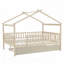 Lit en bois avec lit gigogne simple-118028849-118028852