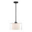 Luminaire suspendu / semi-encastré convertible 1 lumière 12,75 po Seville