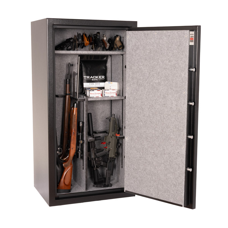 Tracker Safe E26, 26 Gun, 30 Min Fire Rated, Mechanical/Dial Lock, 26 Guns, Dial / Combination