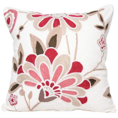 Coussin en coton Flora