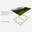 «Autumn Golf Course» sur impression sur toile-823181023