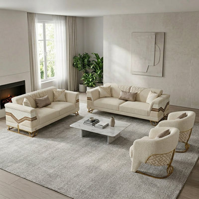 Gilly 4 - Piece Living Room Set