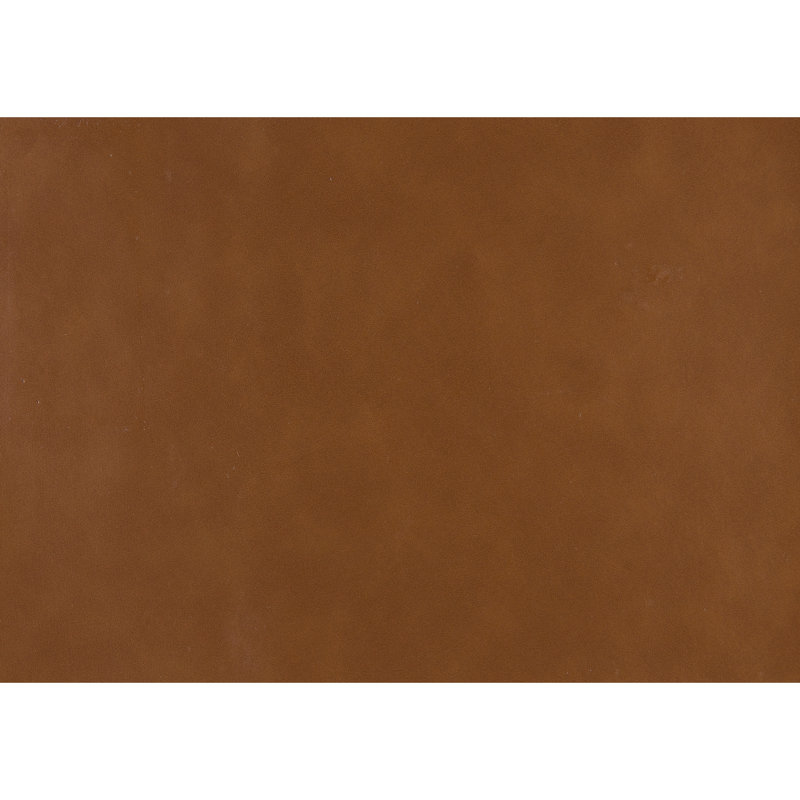 Chaise d'appoint rembourrée en similicuir brun
