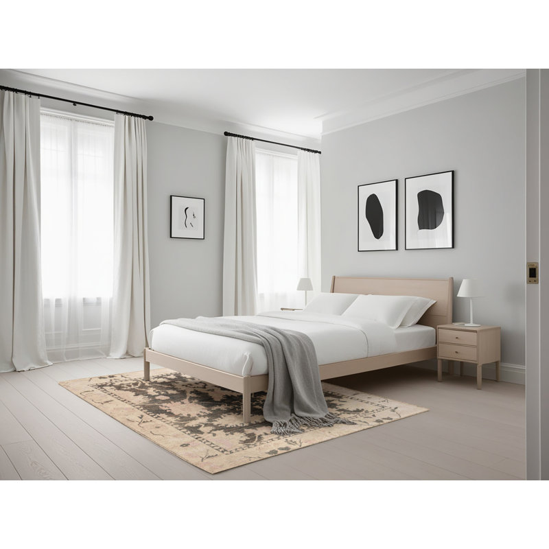 Tapis abstrait moderne 4973, Rectangle 5 pi x 7 pi