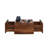 Coffee Table, Dark Brown Finish