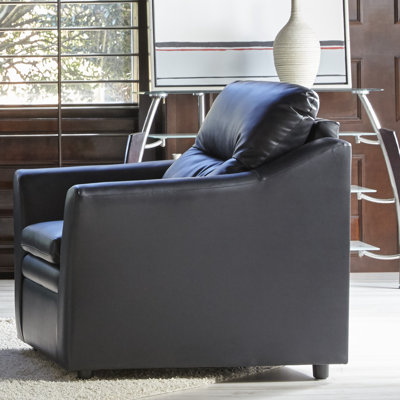 Sepulveda Faux Leather Club Chair