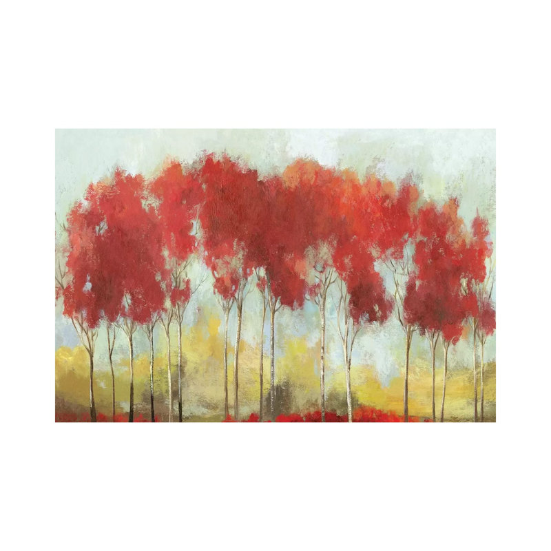 A Fall Day Breeze by Allison Pearce - Wrapped Canvas Print, 20.32 cm H x 30.48 cm W