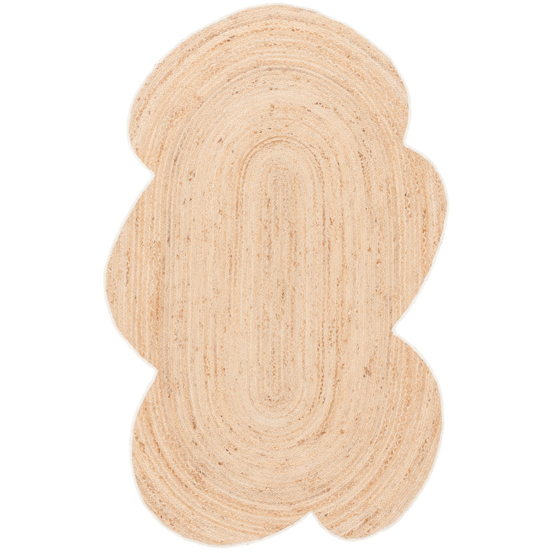 Tapis naturel en fibre naturelle 361, Nouveauté 4 pi 3 po x 6 pi 7 po