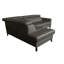 Victoria Upholstered Sleeper Corner Sofa with Ottoman-1717721932-1717721930
