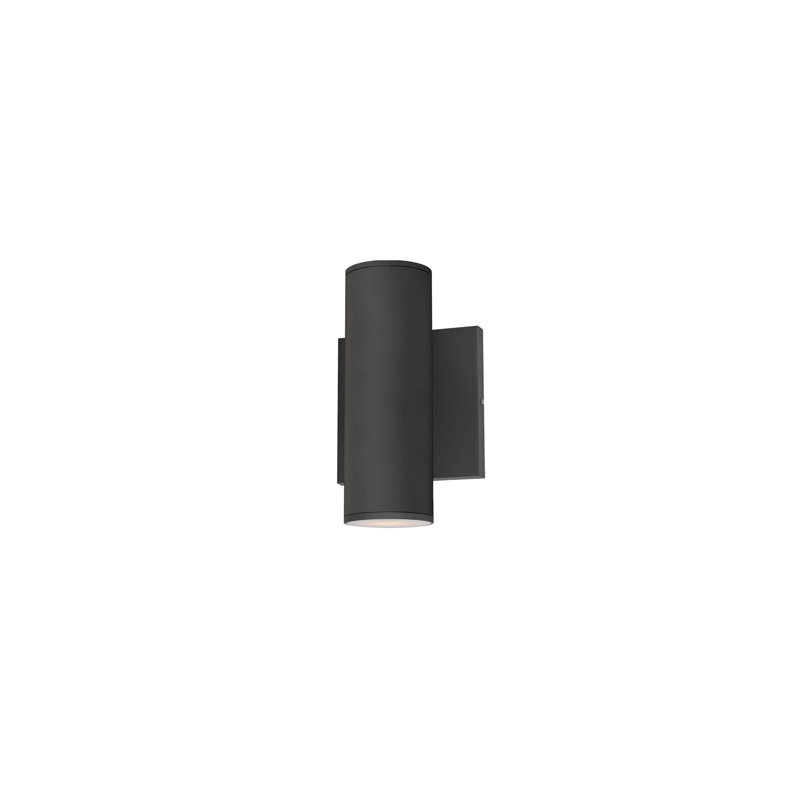 Calibro-Outdoor Wall Mount, 7.5" H x 2.5" W x 3.25" D, Architectural Bronze