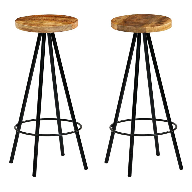 Counter Stool with Metal Frame, 2