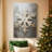 Soft Linen Icicles Whisper-Premium Gallery Wrapped Canvas