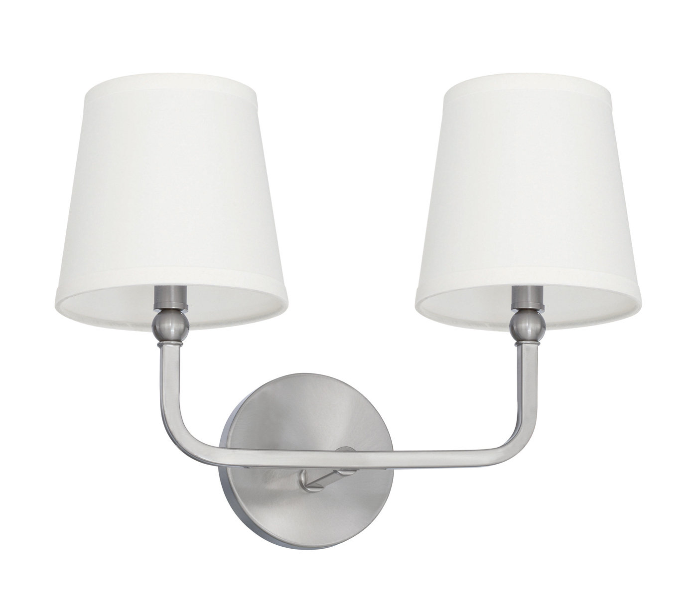 Climsland Dimmable Vanity Light, Brushed Nickel, 2