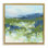 Art mural sur toile flottant vert et bleu par June Erica Vess
