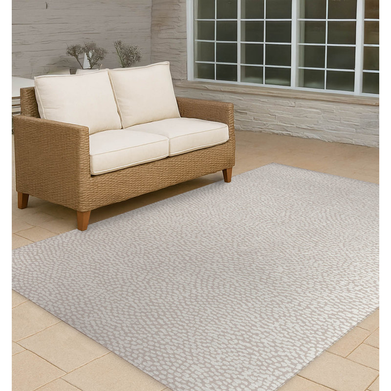 Twinkle Splat Non-Slip Outdoor Rug, Rectangle 2' x 3'