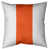 Blanc / orange