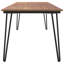 Mellen Rectangular Metal Outdoor Dining Table , cm W cm D-1853408015