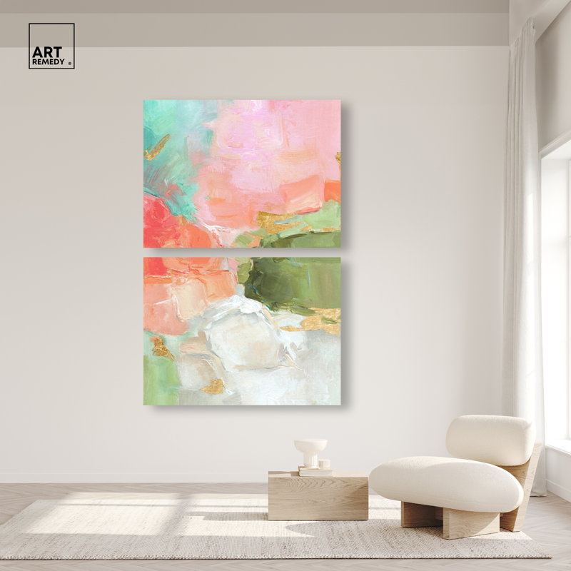 «Gilded Air I - Ira Colmeva», impression sur toile 2 pièces par Art Remedy, 48 x 36, Canvas Unframed, 36"H x 48"W