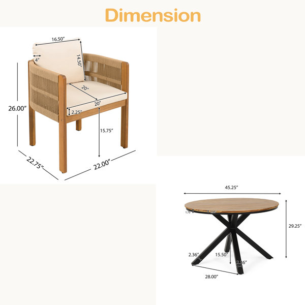 Dimensions du produit