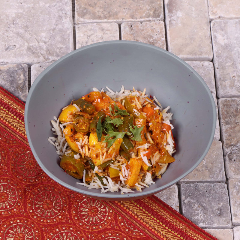 Bol à salade 35 oz zen, Gris foncé / moucheté