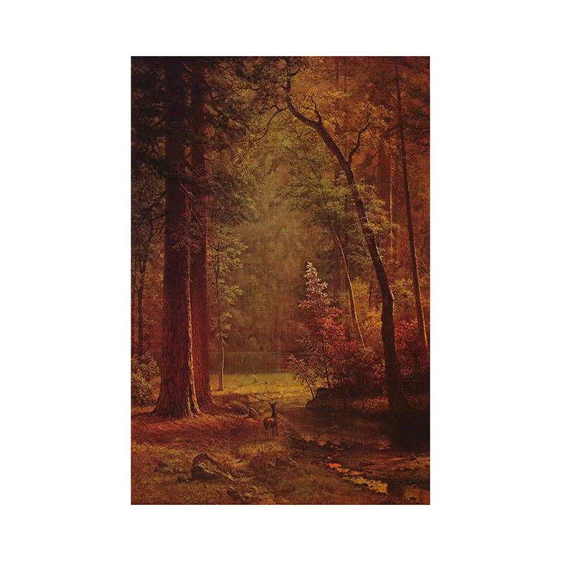 Dogwood by Albert Bierstadt - Wrapped Canvas Print, 20.32 cm H x 30.48 cm W