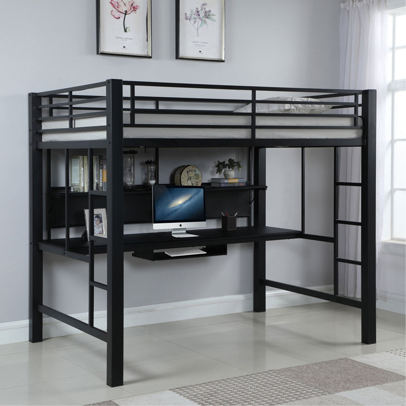 Full Workstation Loft Bed