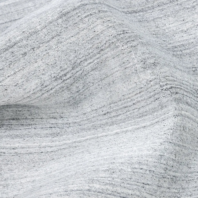 Tapis en viscose / lin / coton tissé à la main Ariq Ariq, Rectangle 3 pi x 5 pi