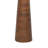 Seya 58 Inch Floor Lamp, Empire Fabric Shade, Tapered Brown Wood Base