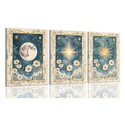 3 Piece Wrapped Canvas Print