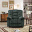 Fauteuil inclinable électrique lève-personne de 43,3 po avec chauffage, massage et ports USB / Type-C - Revêtement en microfibre-944572459