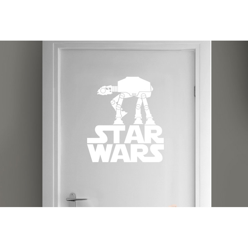 Entertainment Wall Decal, White