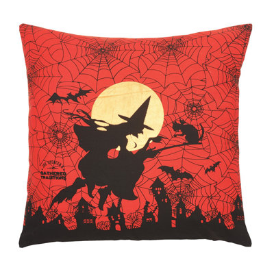 Coussin en coton plie