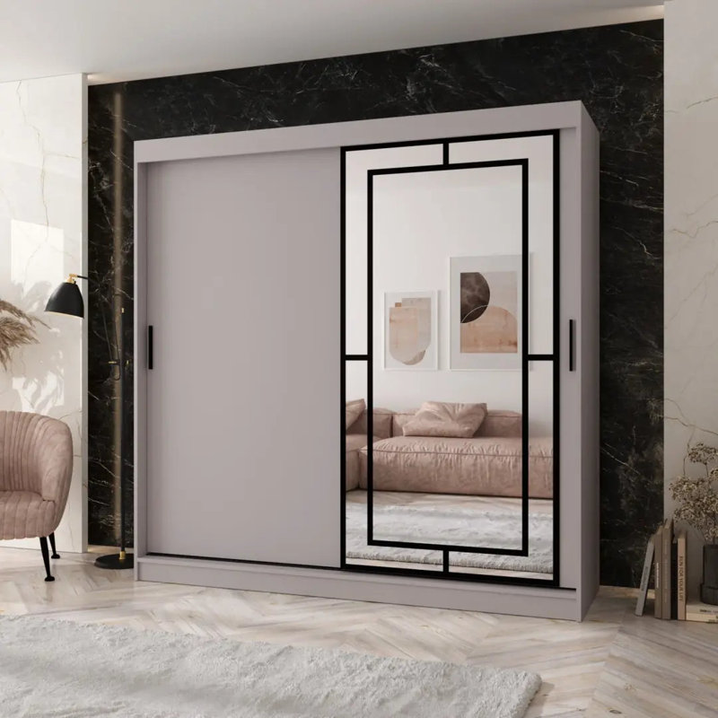 Bochini Laminate Board Wardrobe