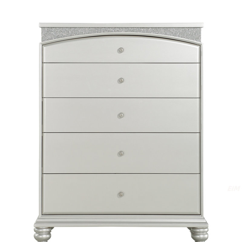 Commode à finition platine Maverick