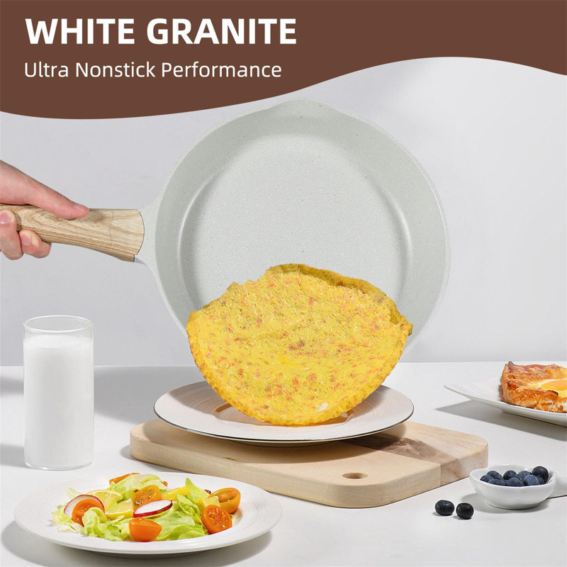 14-Piece Non-Stick Aluminium Cookware Set
